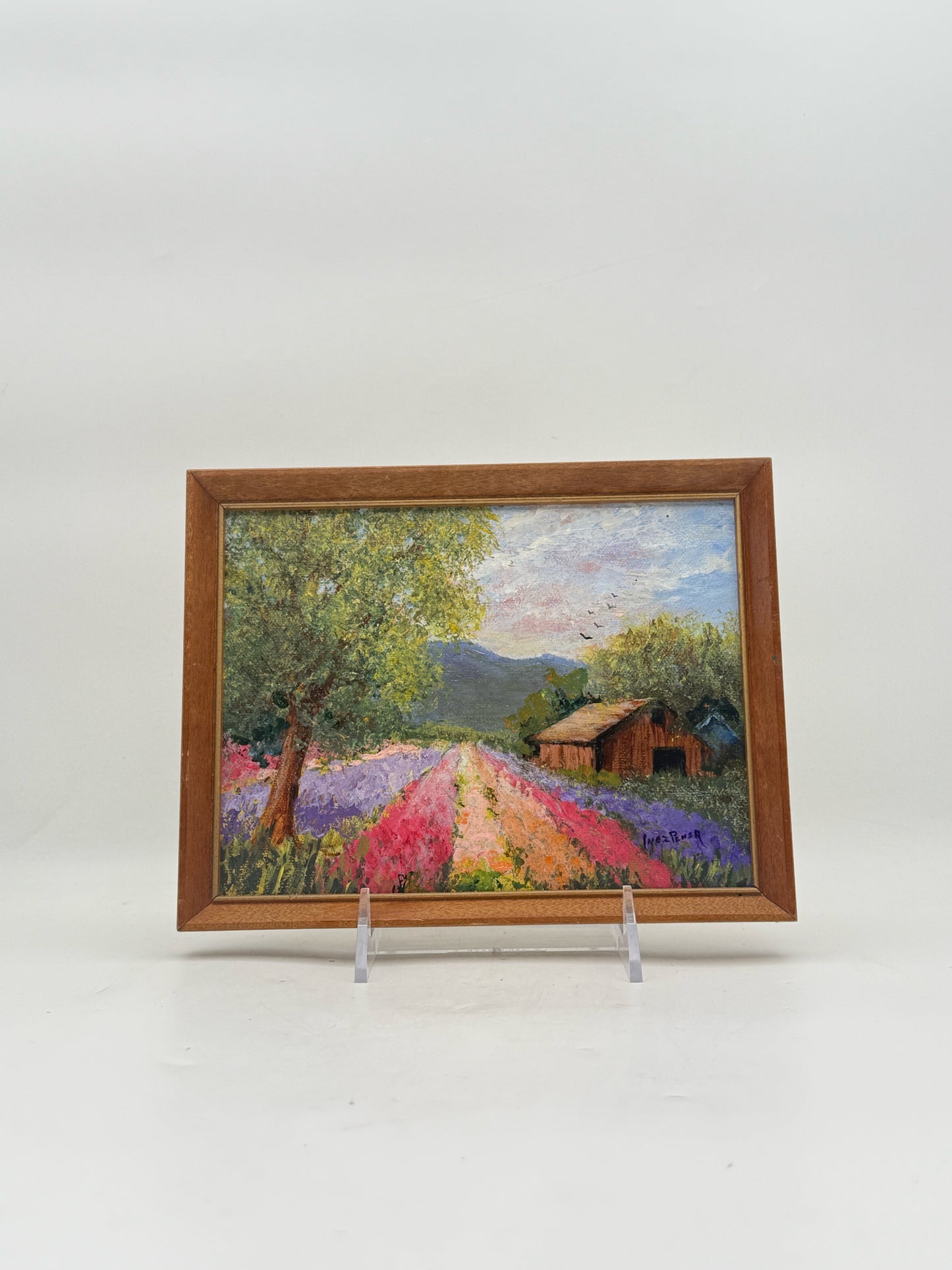 Framed California Central Coast Landscape By Inez Pensa Hoffmann