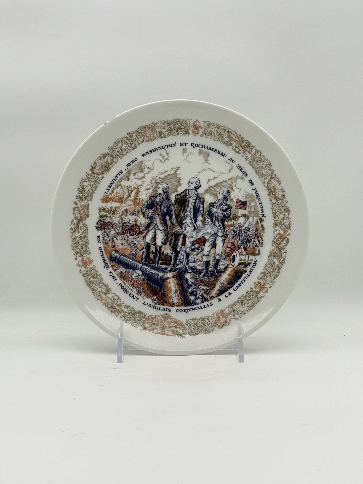 Limoges American Bicentennial Decorative Plates- Set Of Five