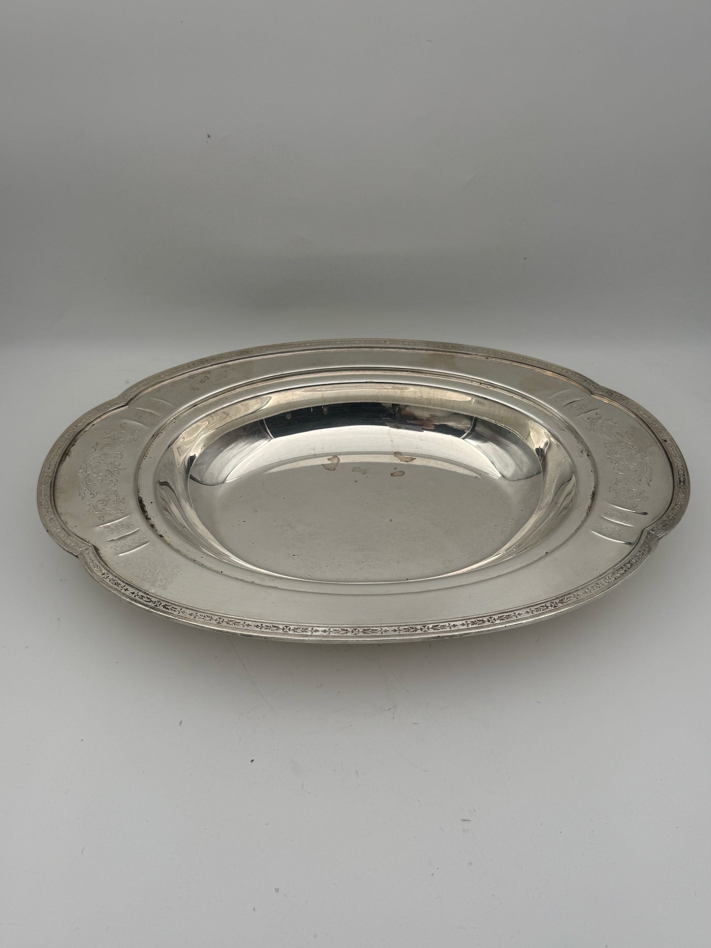 Vintage Silverplate Covered Serving Dish