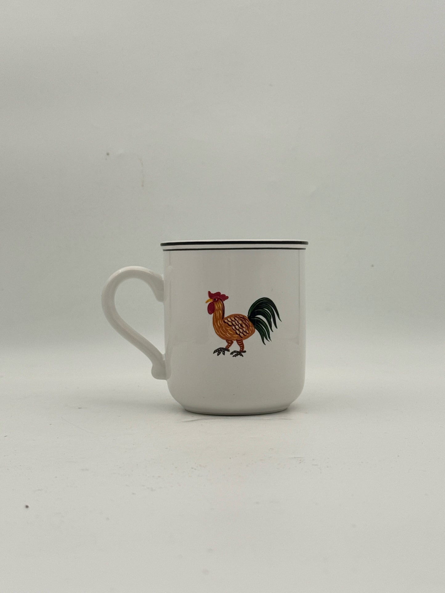 Villeroy And Boch "Design Naif" Pastoral Mugs- Set Of 4