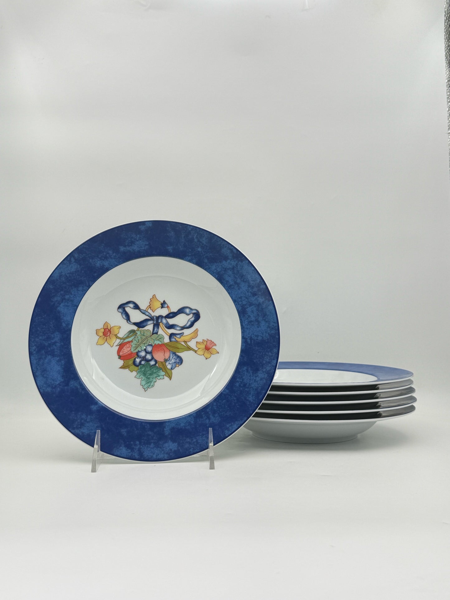 Bernardaud "Borghese"- 36 Pieces Of Placesettings And Servingware