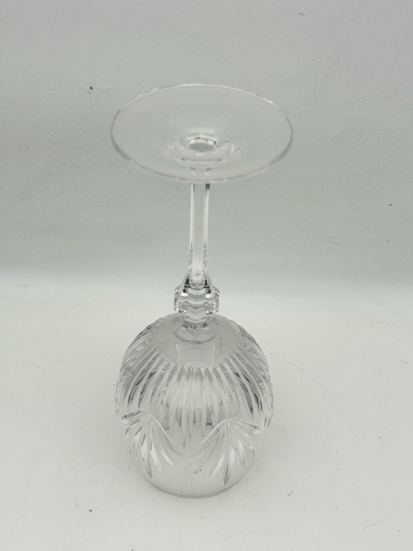 Gorham Crystal Red And White Wine Glasses- Set Of Four And Four