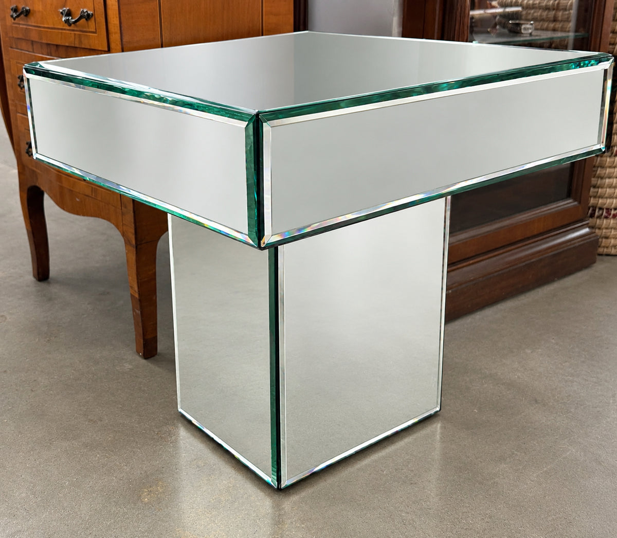 West Elm Mirror Side Table- In Store Pick Up