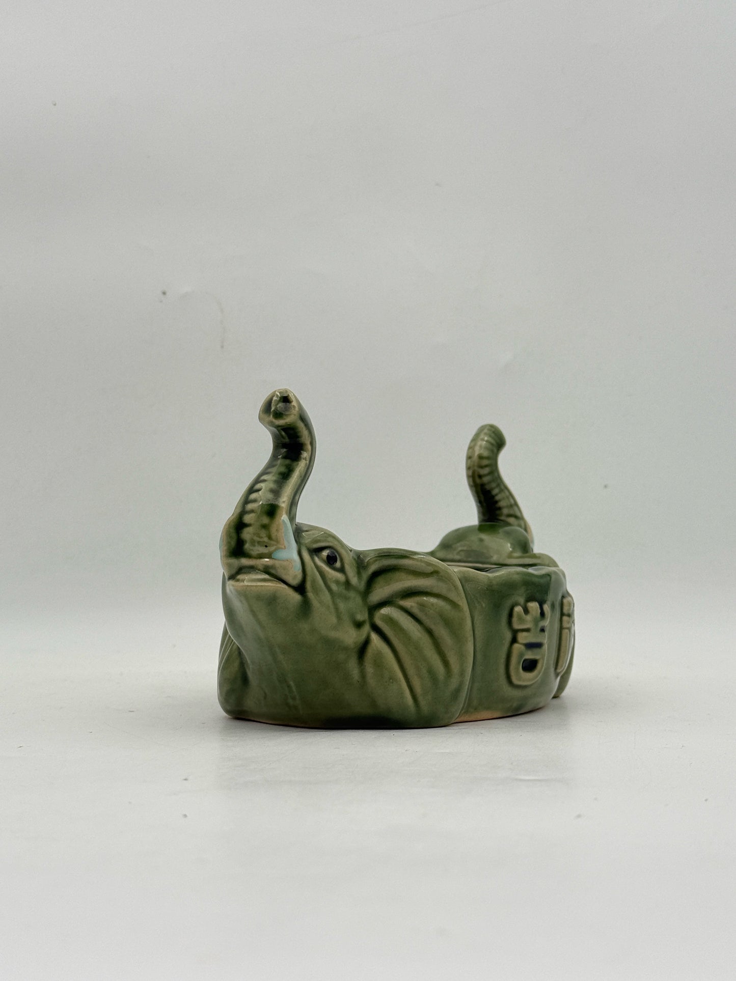 Green Elephant Blessing Bowl