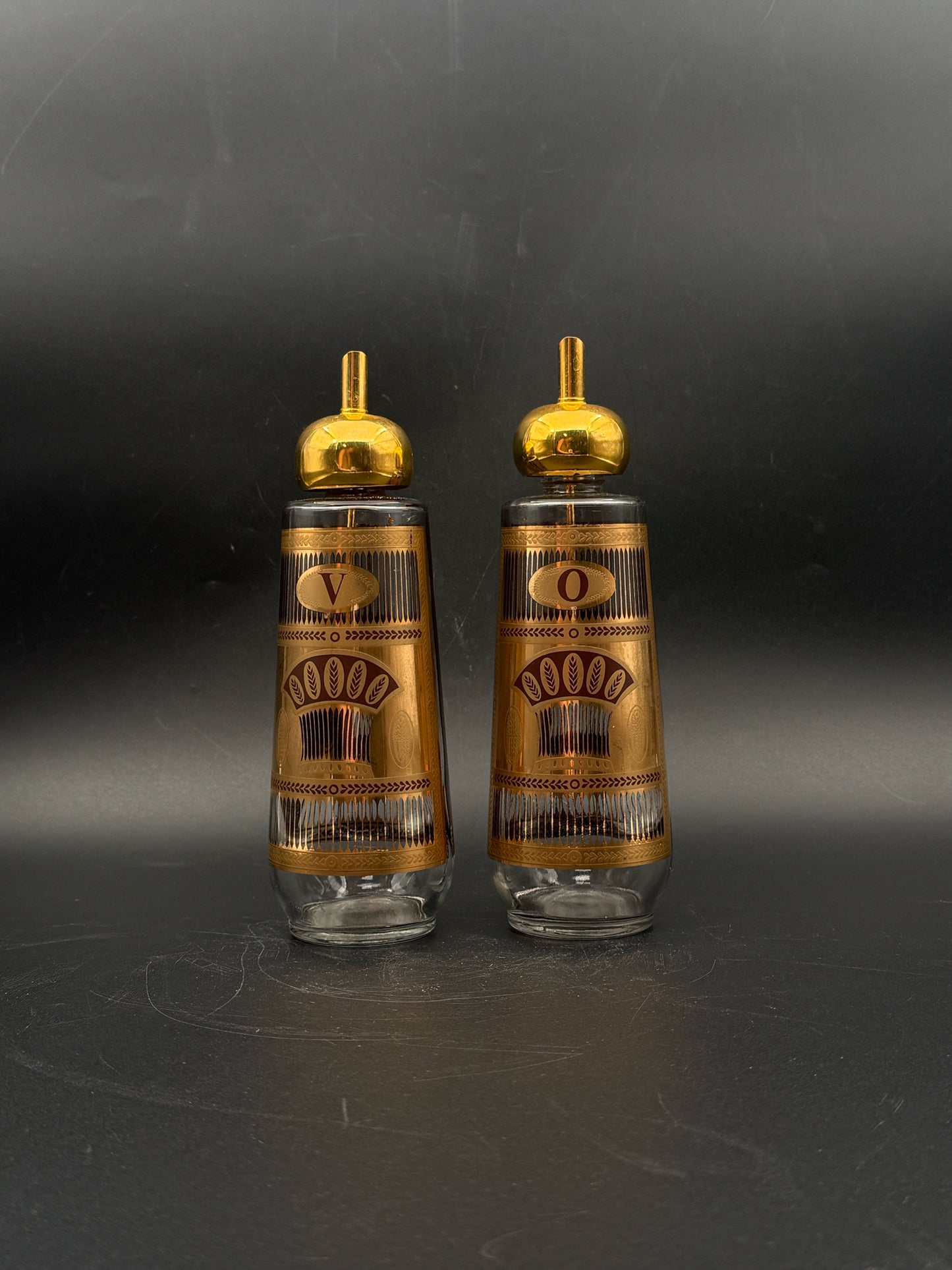 Midcentury Oil And Vinegar Servers