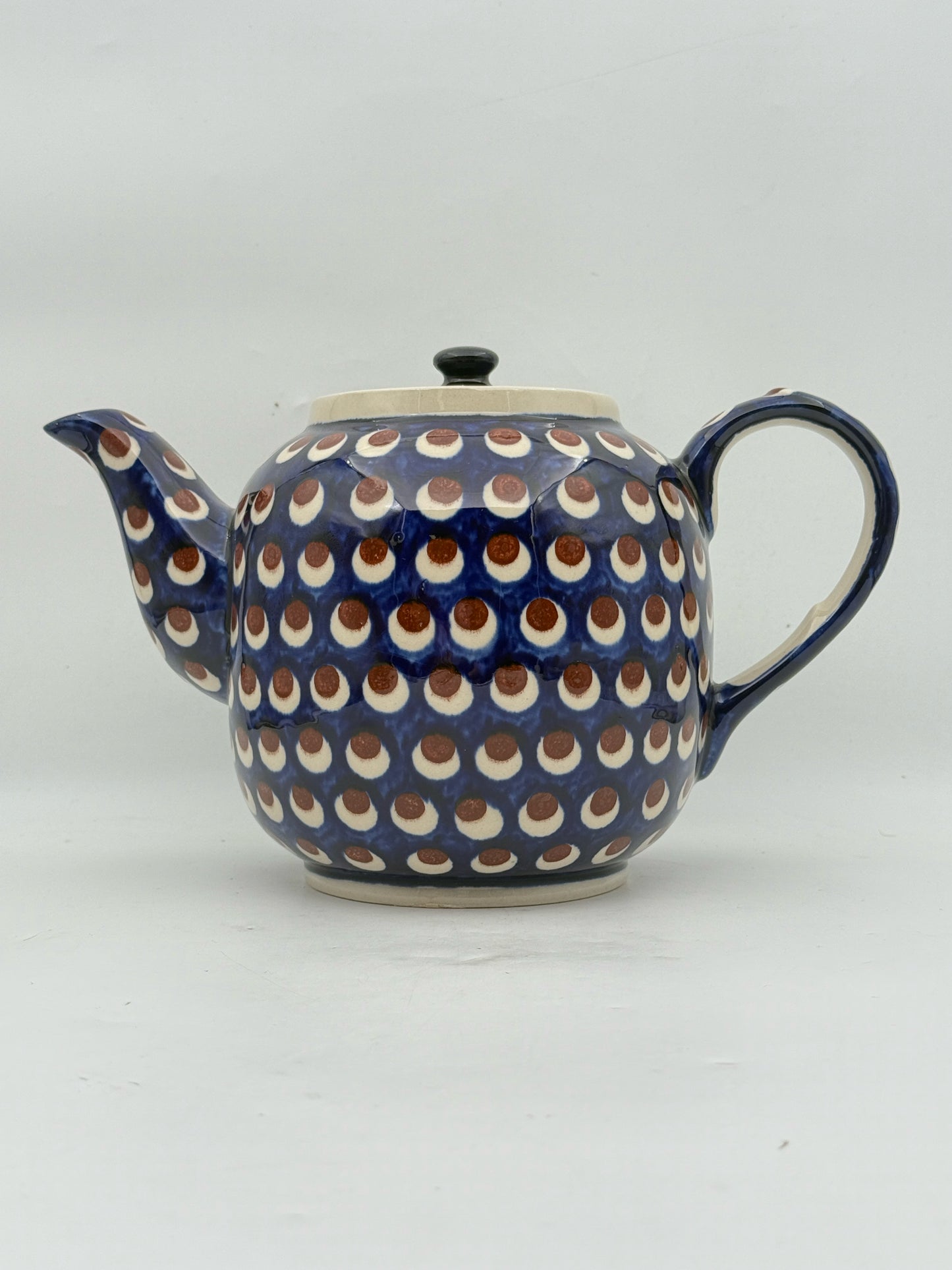 Boleslawiec Polish Blue Ceramic Teapot