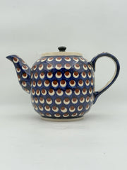 Boleslawiec Polish Blue Ceramic Teapot