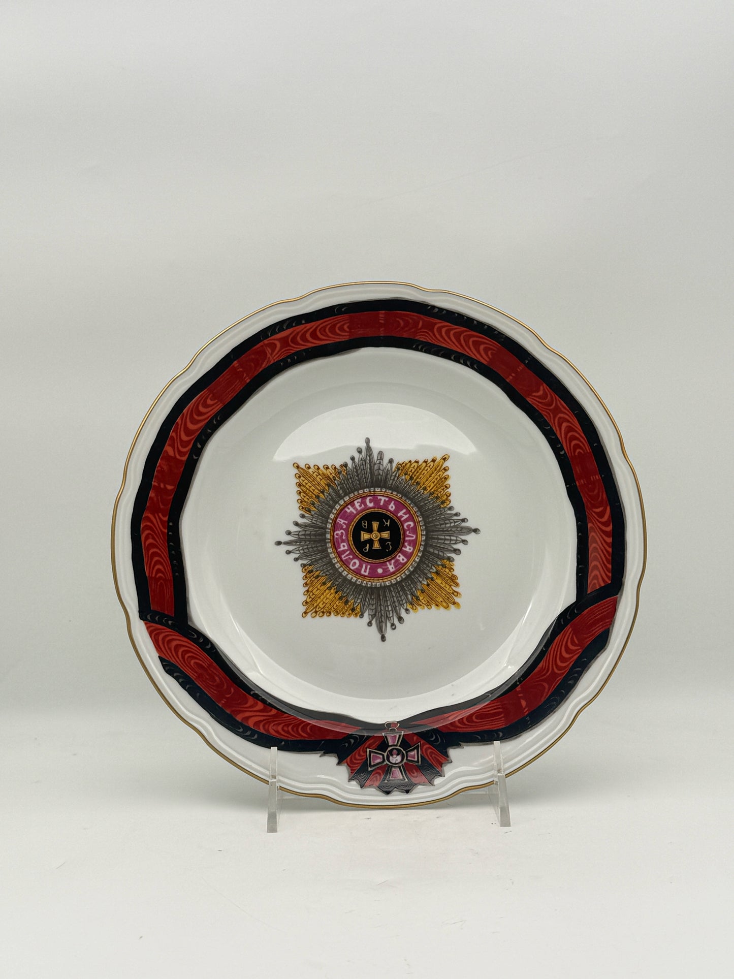 Collection Of Five Mottahedeh And Maitland Smith Plates