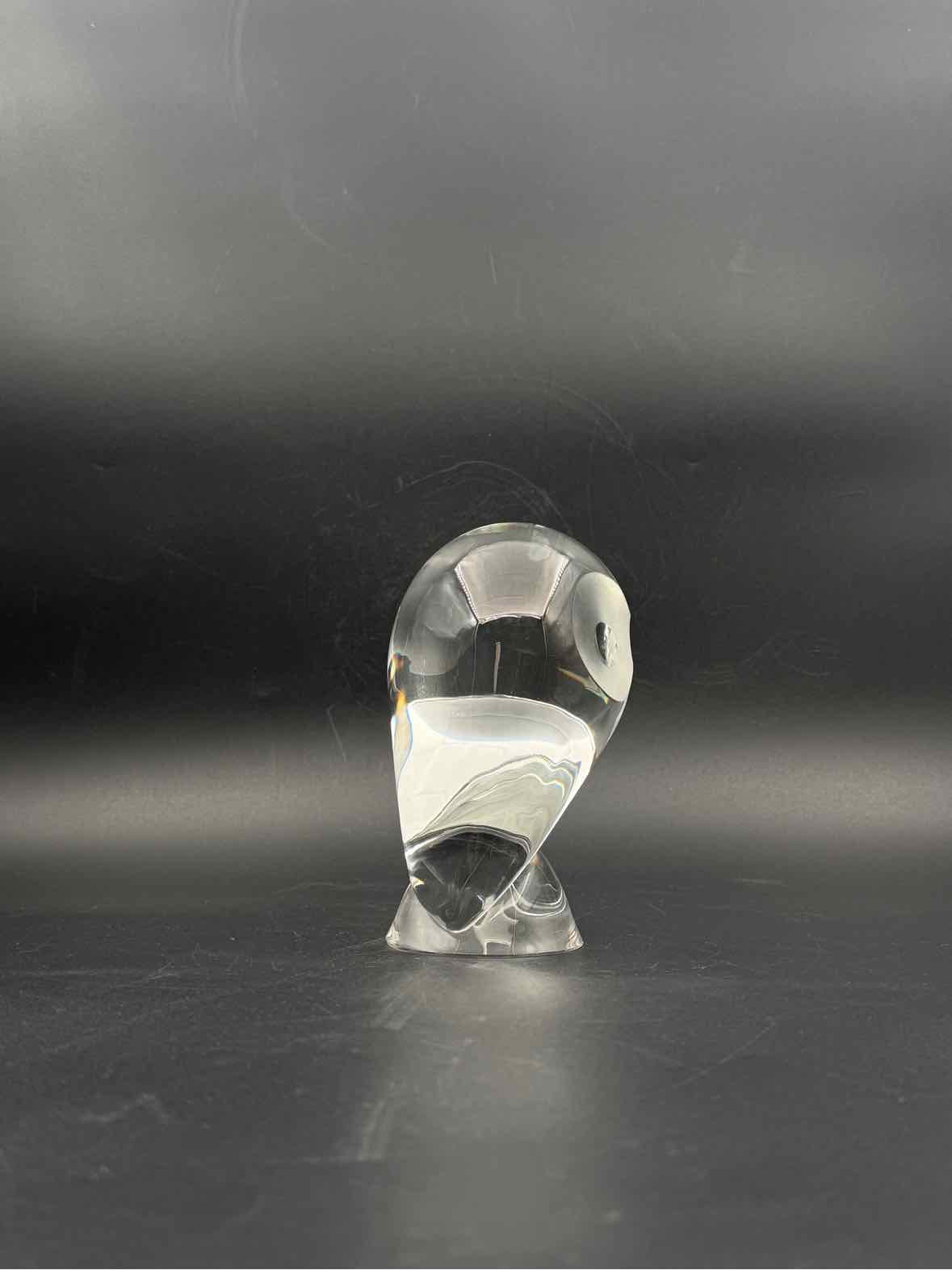 Steuben Crystal Owl Figurine