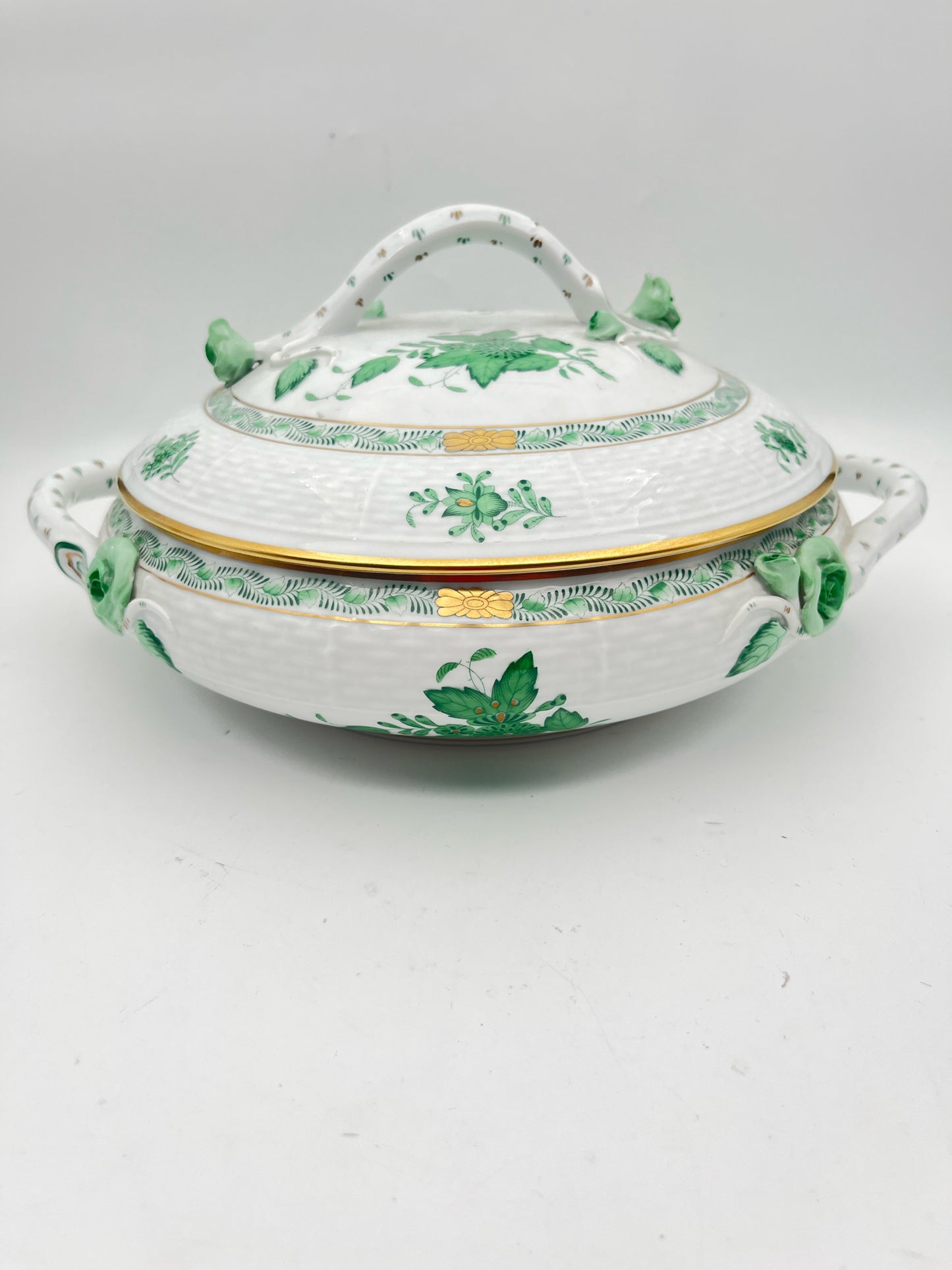 Herend Chinese Bouquet Covered Vegetable