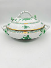 Herend Chinese Bouquet Covered Vegetable