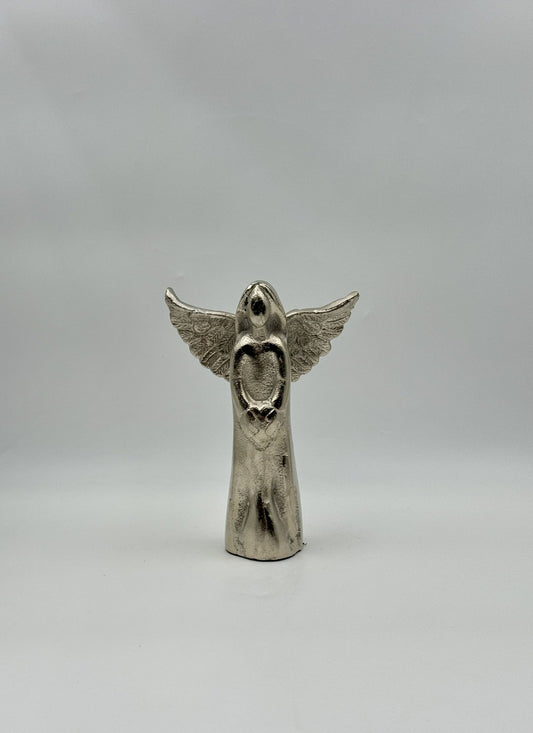 HomArt Angel Figurine – Cast Nickel