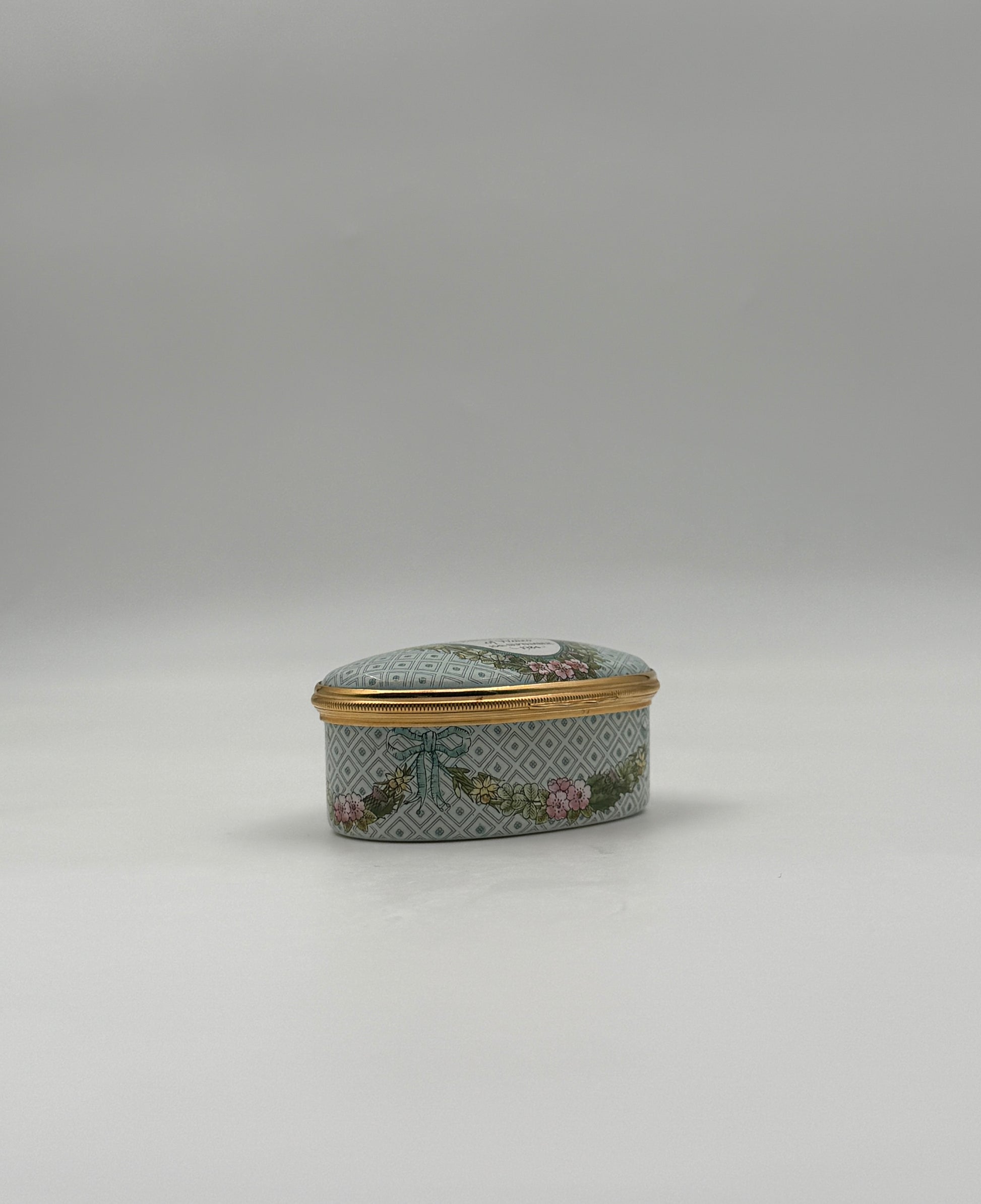 Halcyon Days Enamel Box – Commemorating HRH Prince Henry of Wales 1984