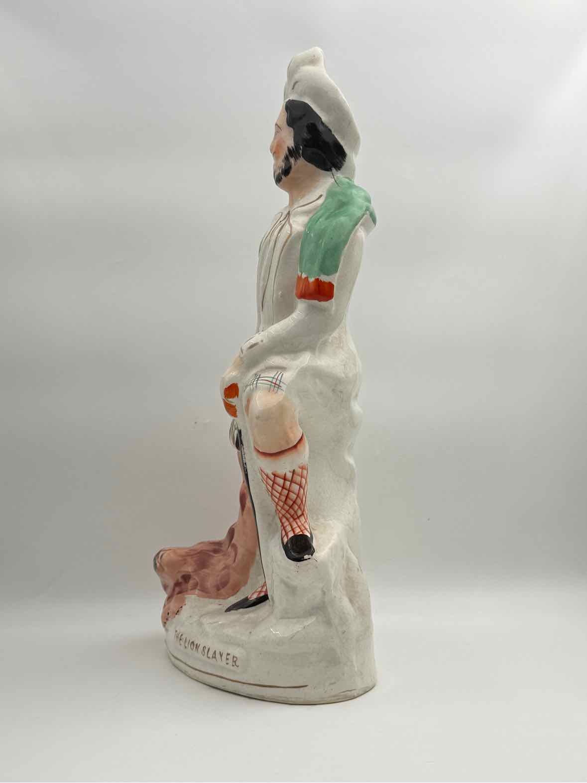 Staffordshire "The Lion Slayer" Figurine