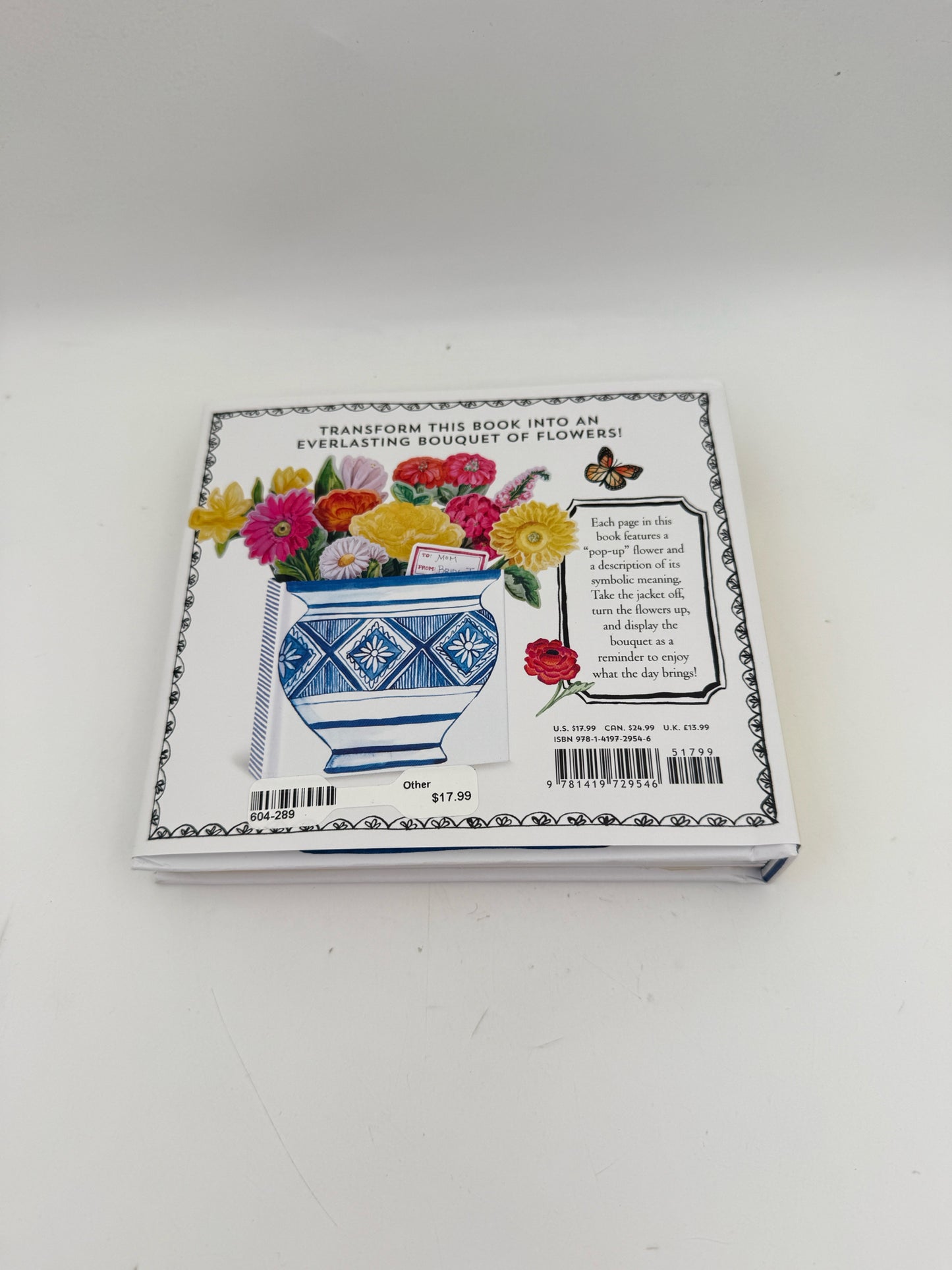"Happy Day" Flower Pop Up Book By Molly Hatch