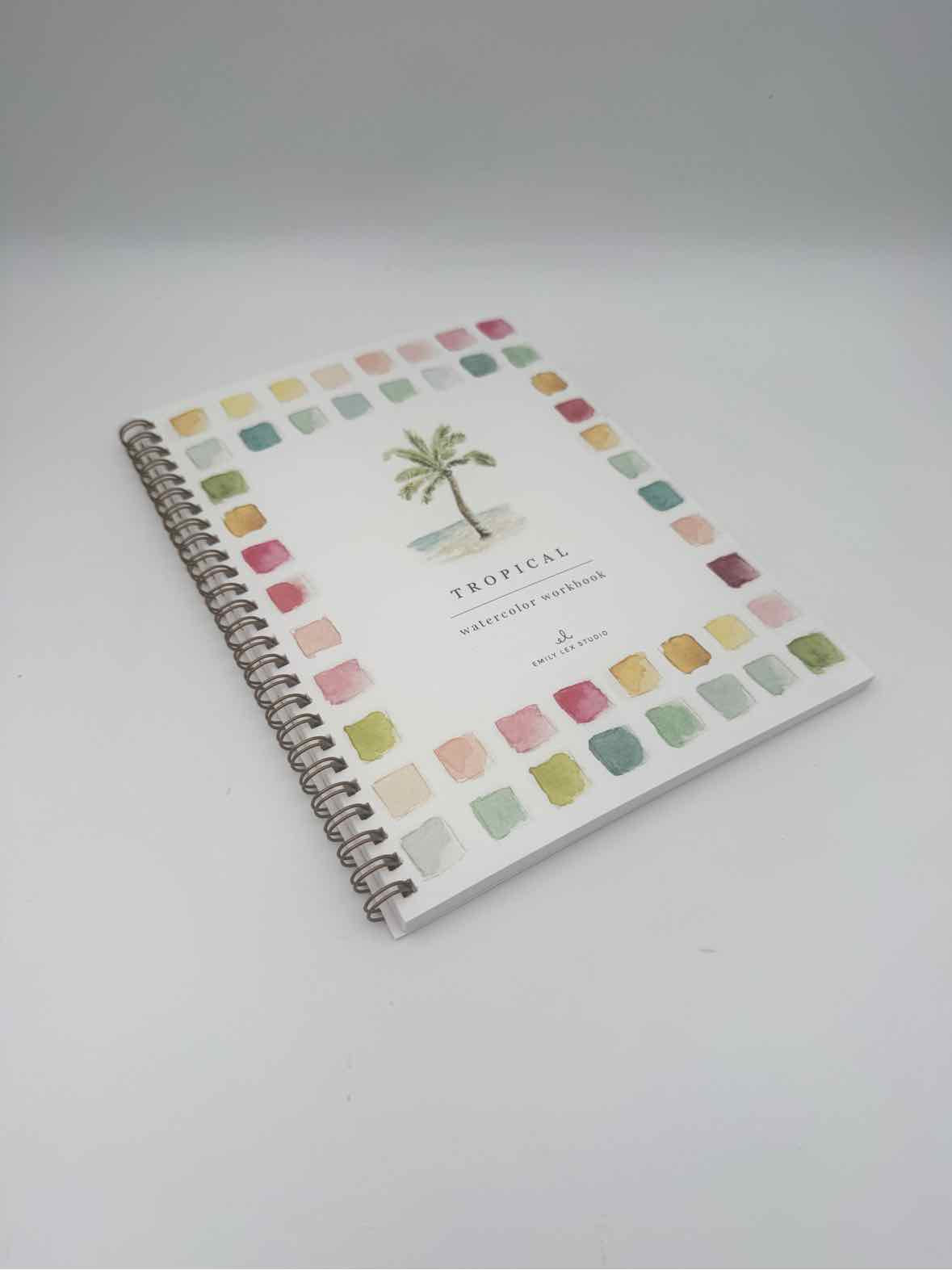 Emily Lex Tropical Watercolor Workbook