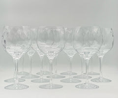 Tiffany And Co Balloon Wine Glasses- Set Of 14