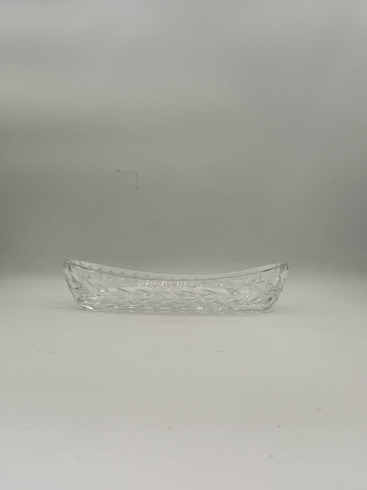Waterford Crystal Glandore Relish/Celery Tray