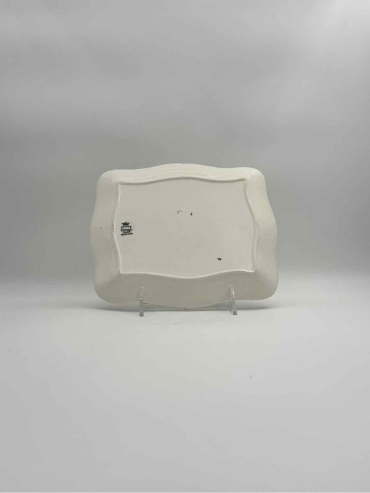 Antique 1930's Crown Ducal Orange Tree Cheese Holder