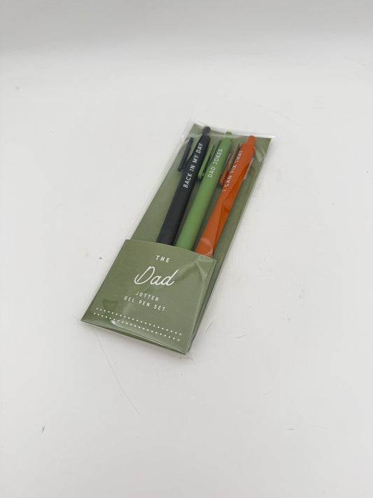The Dad Jotter Gel Pen Set