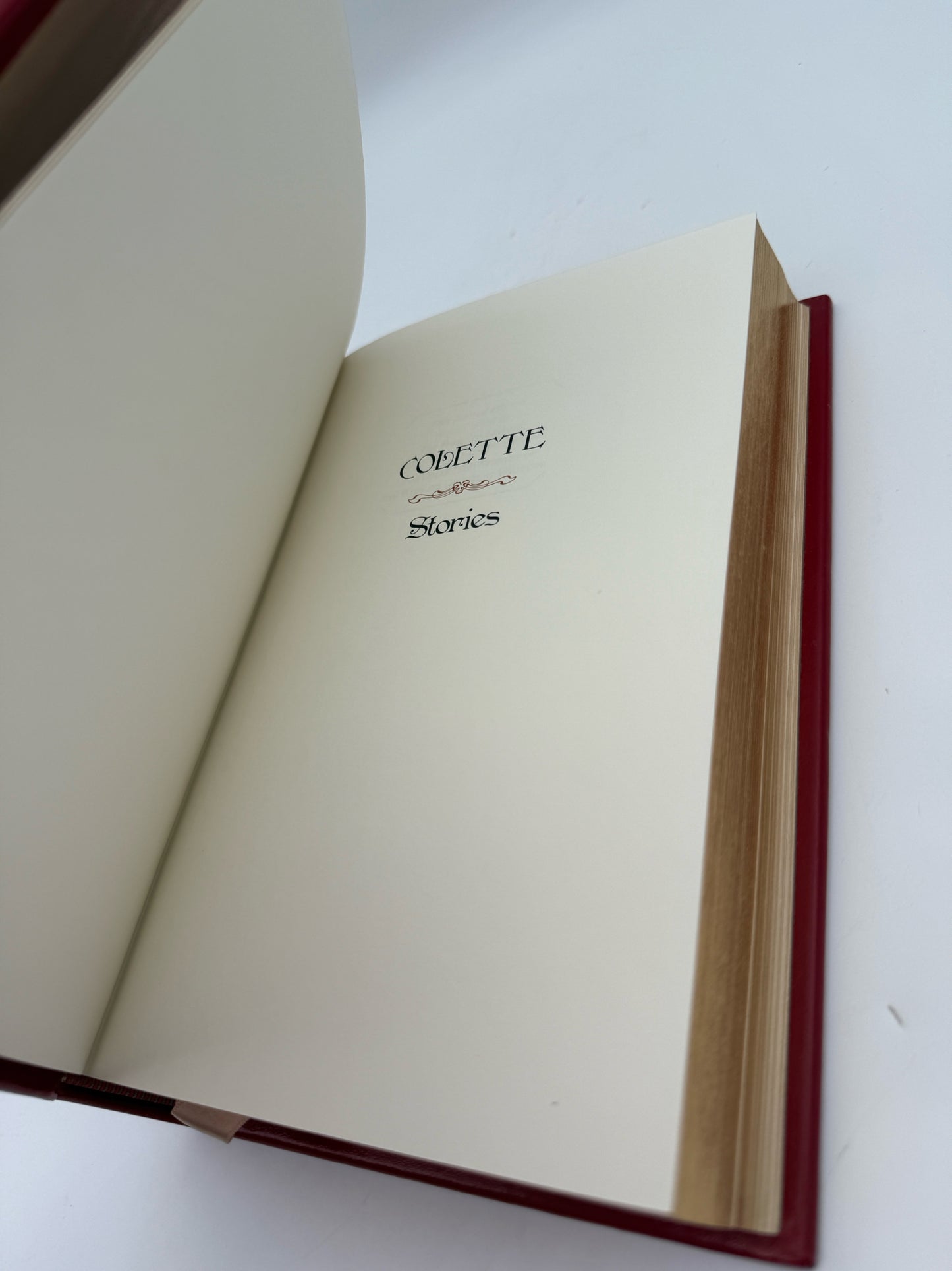 "Stories"  By Sidonie Gabrielle Colette Book- Franklin Library