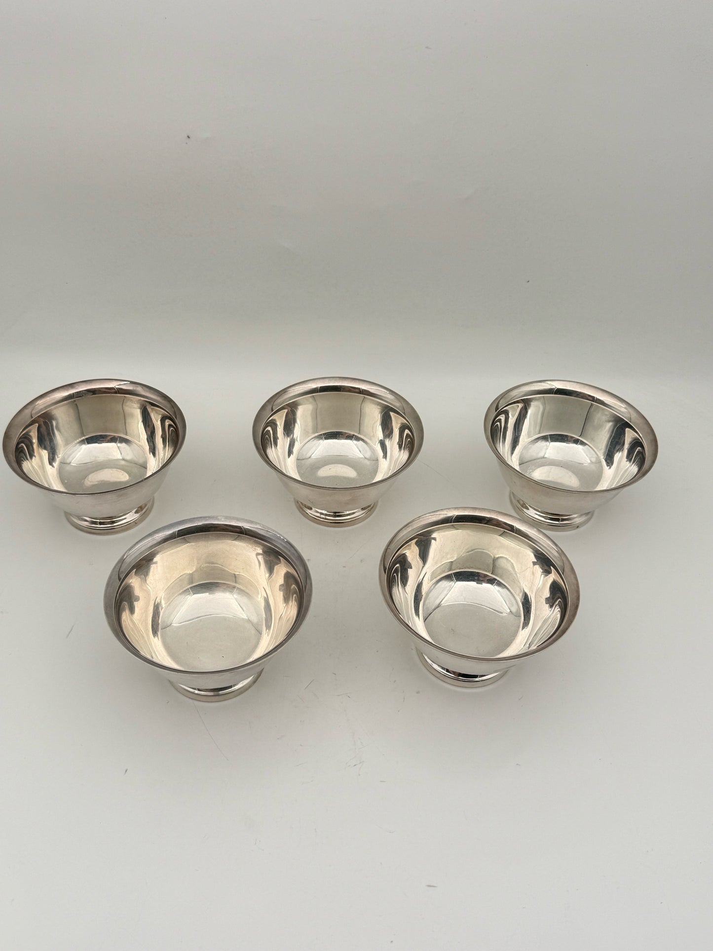Reed & Barton Silverplate Bowls- Set Of Five