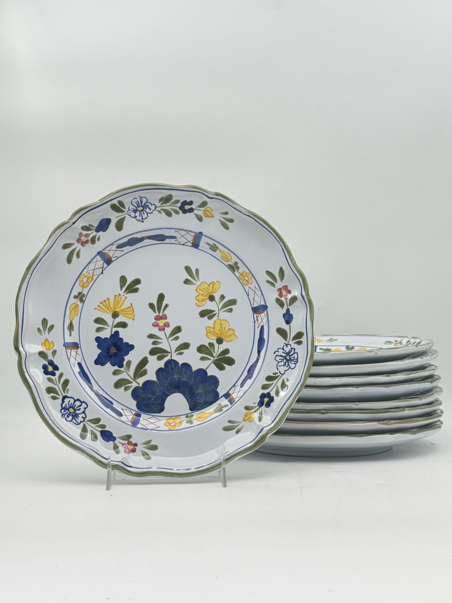 Cantagalli "Garafaro Carnation" 52 Piece Dinnerware Set