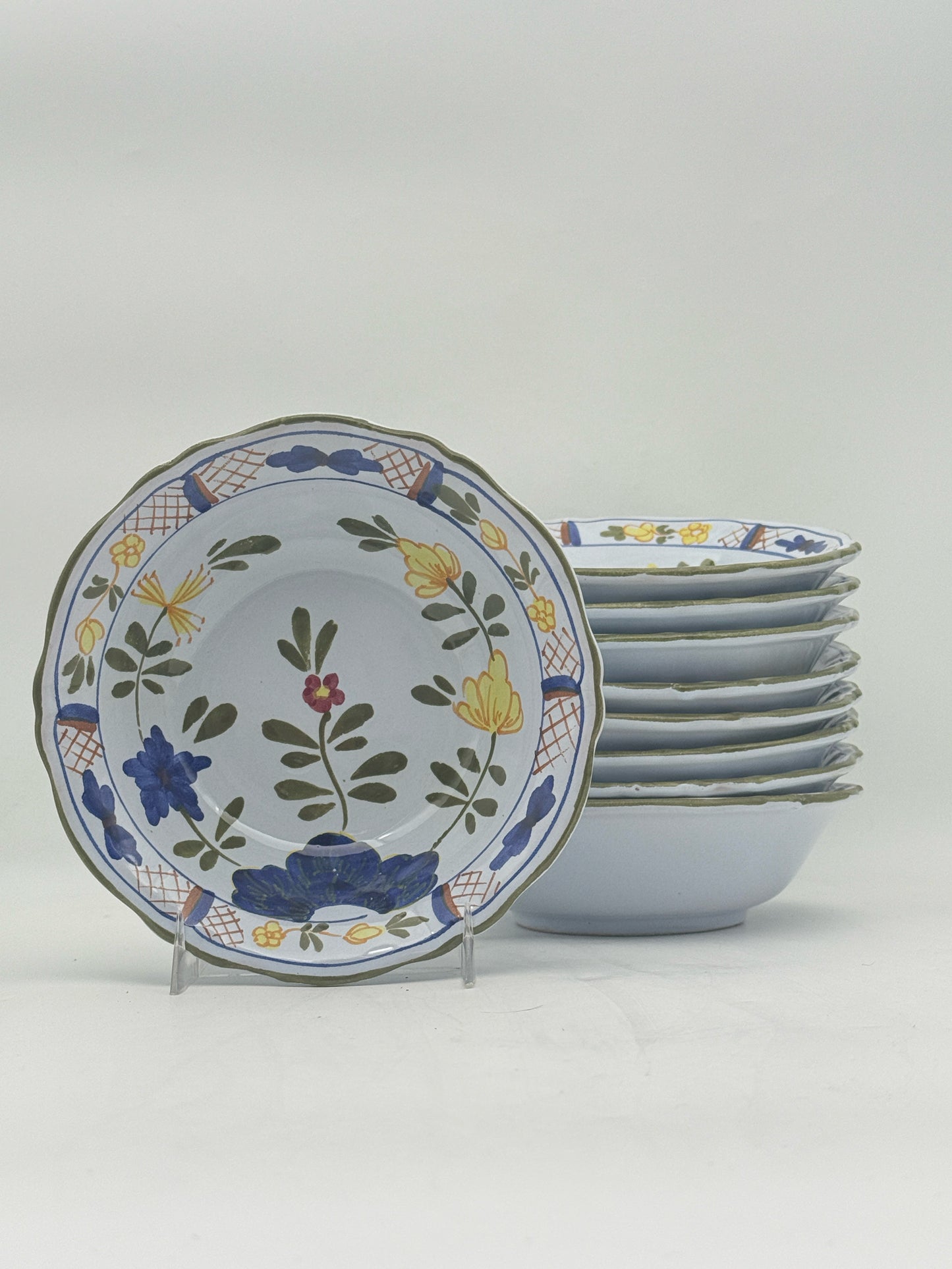 Cantagalli "Garafaro Carnation" 52 Piece Dinnerware Set