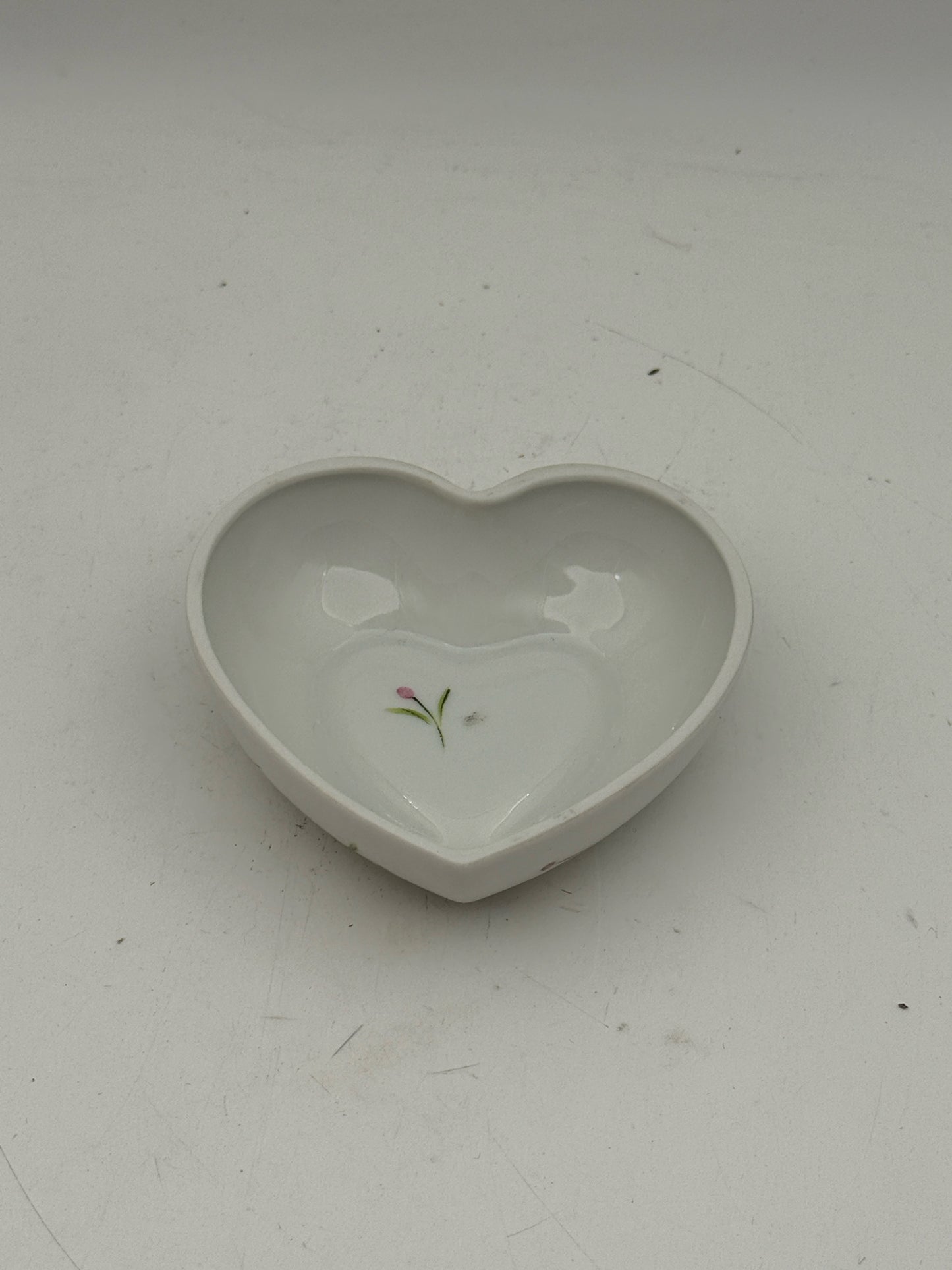 Chamart Limoges Lovebirds Porcelain Box