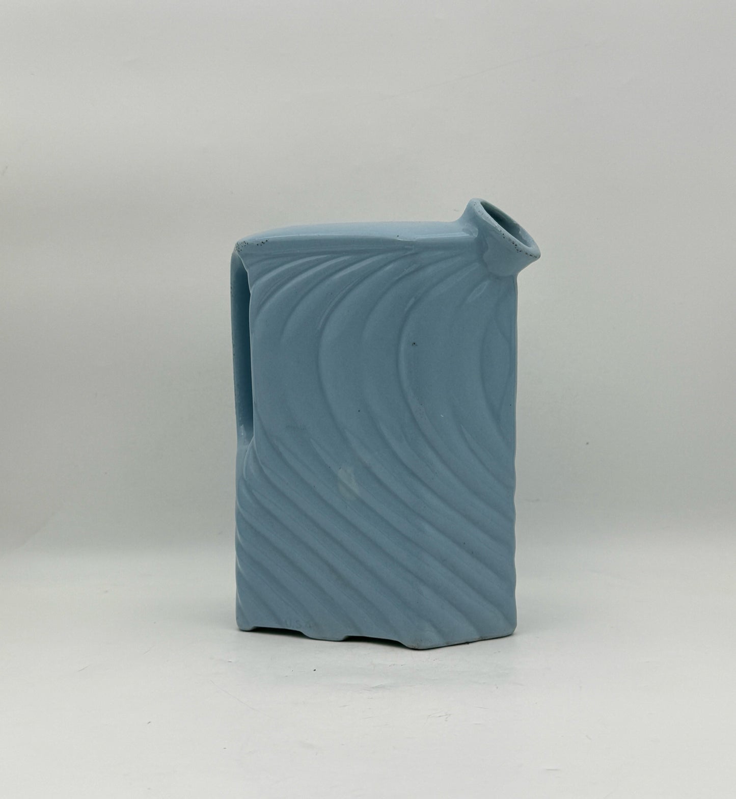 1930's Cornflower Blue Ceramic Refrigerator Jug