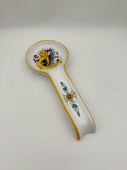 Deruta Raffaellesco Dragon Spoon Rest