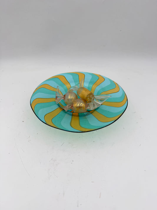 Art Glass Candy Bowl