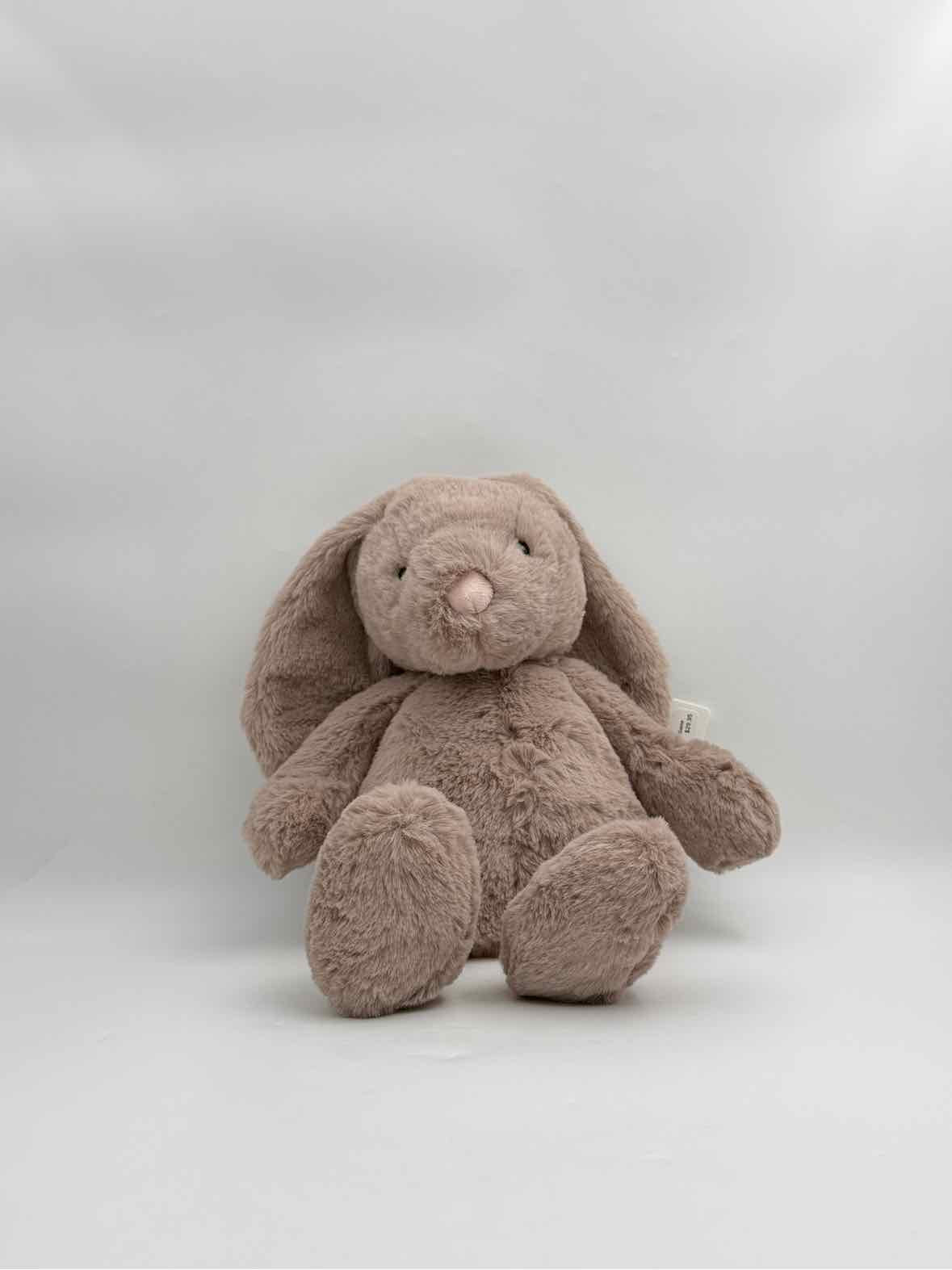 Coco Bunny Plush Toy Soft Gray Stuffed Rabbit Kids Gift Toy Decor