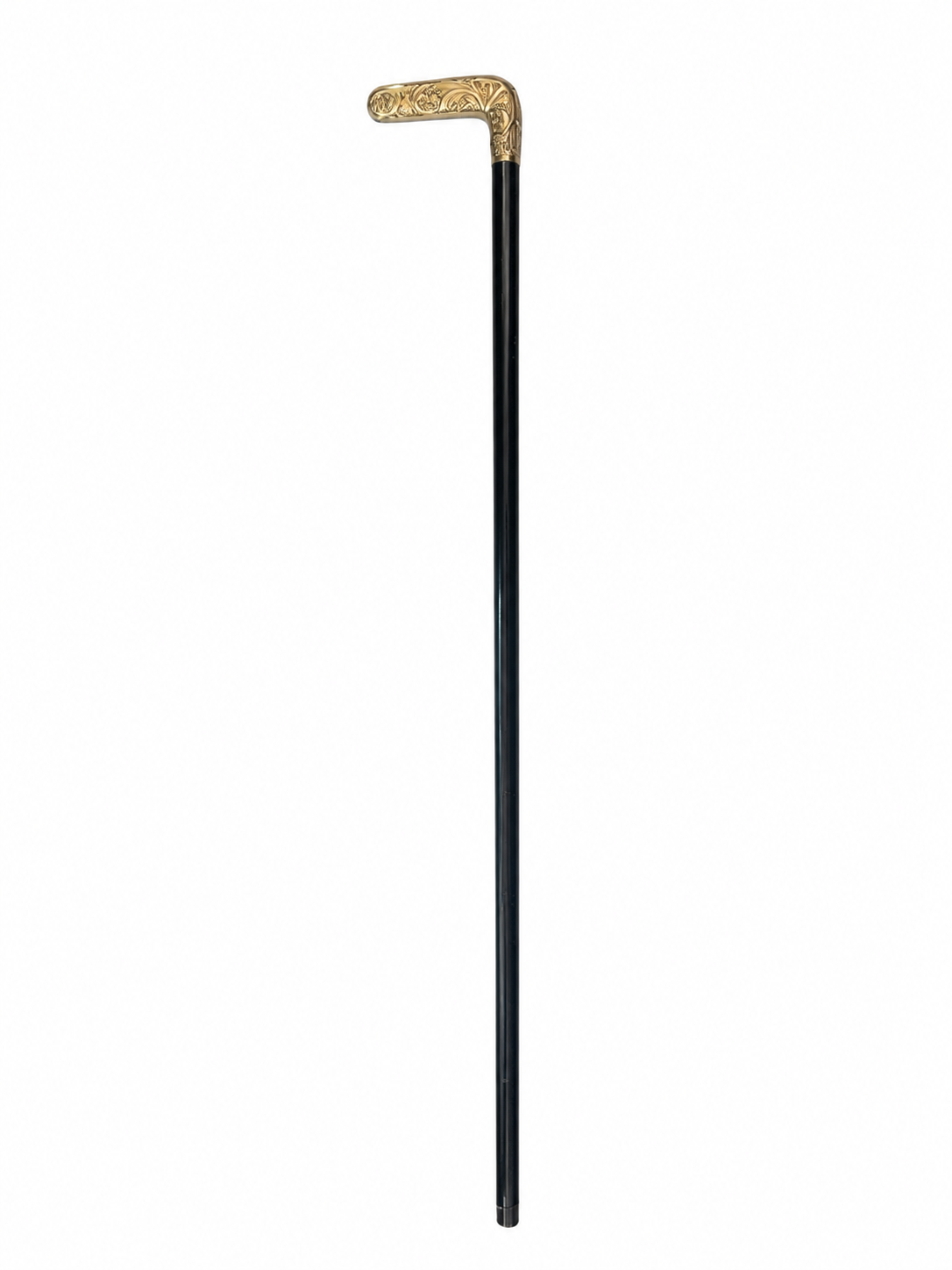 Repousee Handled Cane