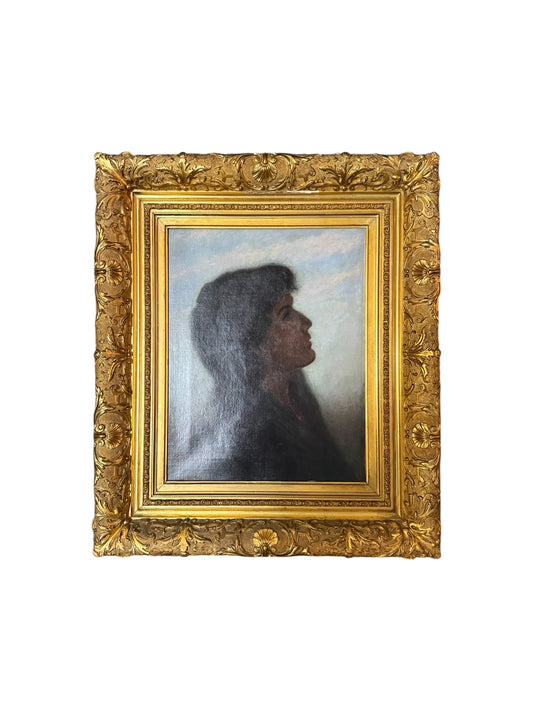 Von Hoesslin Framed Oil Painting