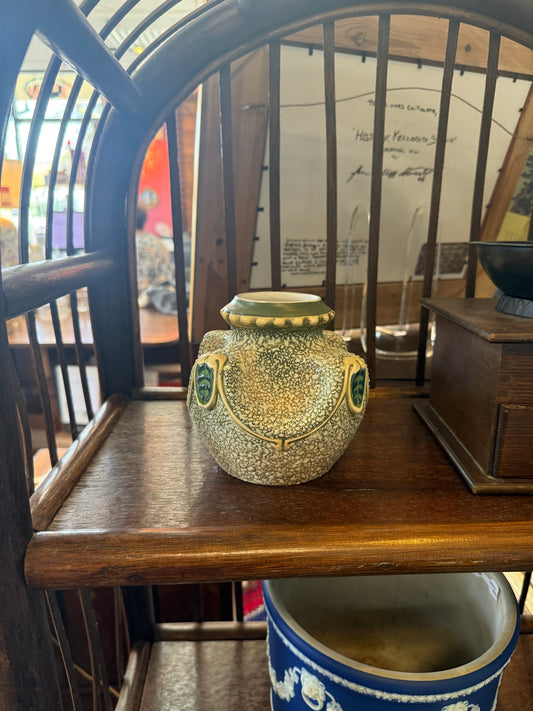 Earthenware Pottery Vase- Signed