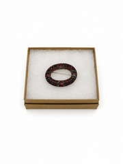 Antique Victorian Garnet Brooch