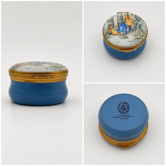 Crummlies Beatrix Potter “Peter Rabbit” Enamel Box