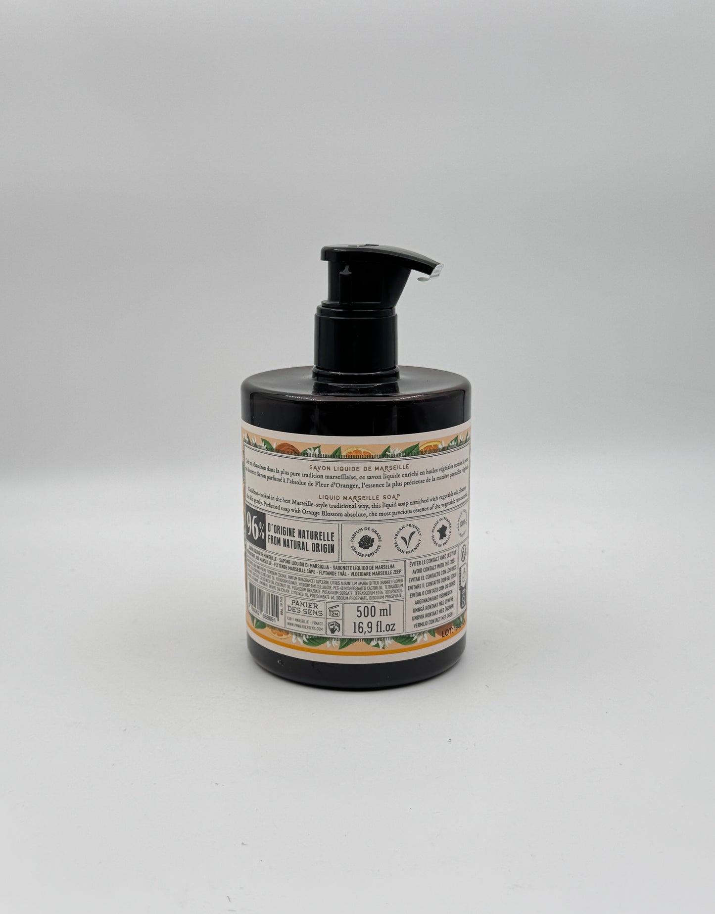 Panier des Sens Orange Blossom Liquid Marseille Soap – 16.9 fl oz