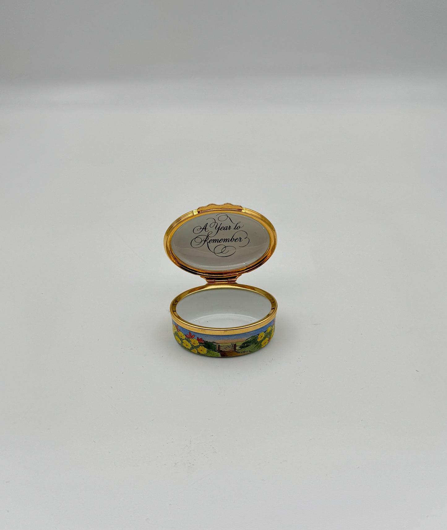 Halcyon Days Enamel Box “A Year to Remember” 2001 – With Box, England