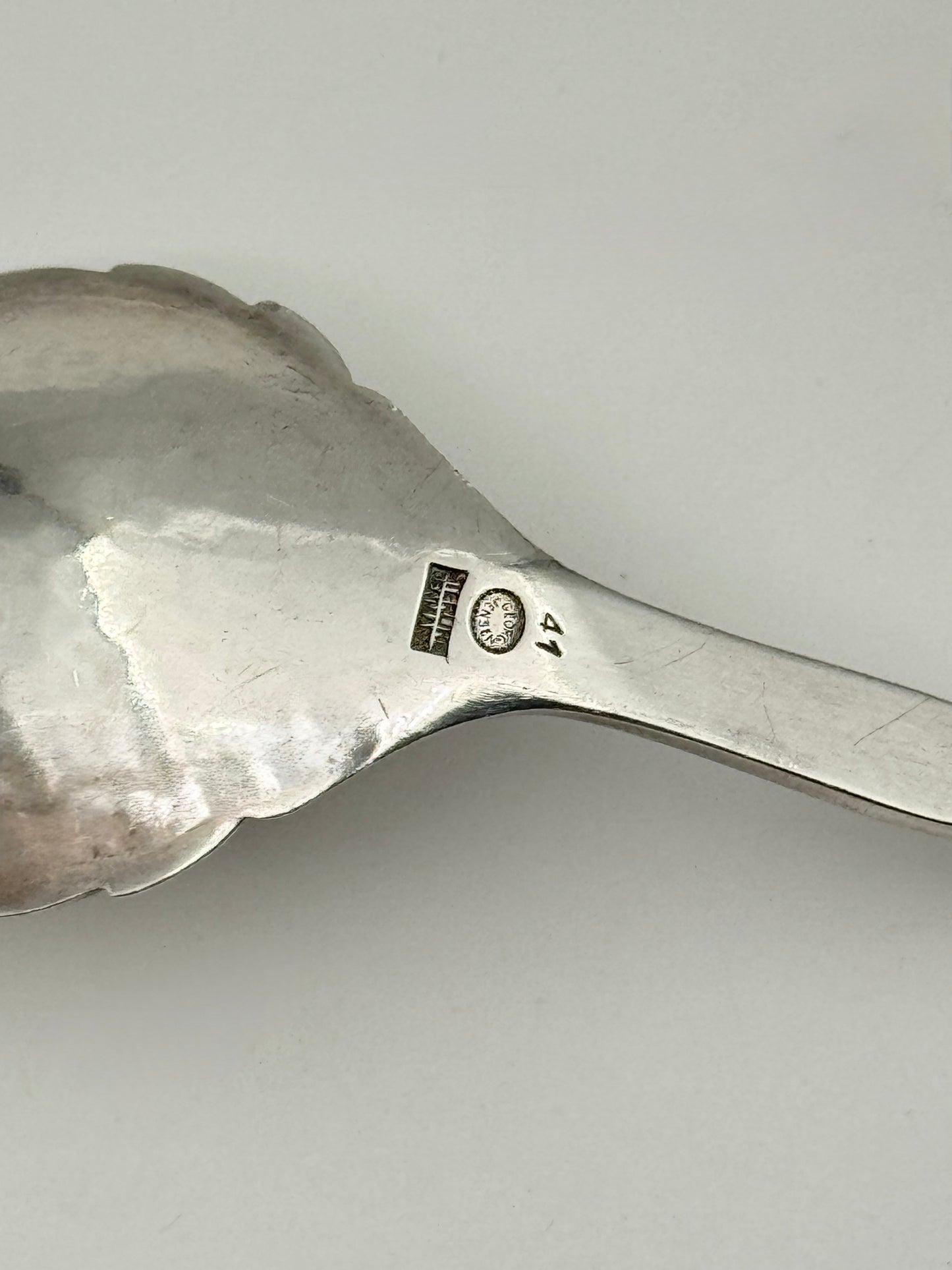 Georg Jensen Sterling Silver Small Ladle – “Beaded” No. 47 Denmark