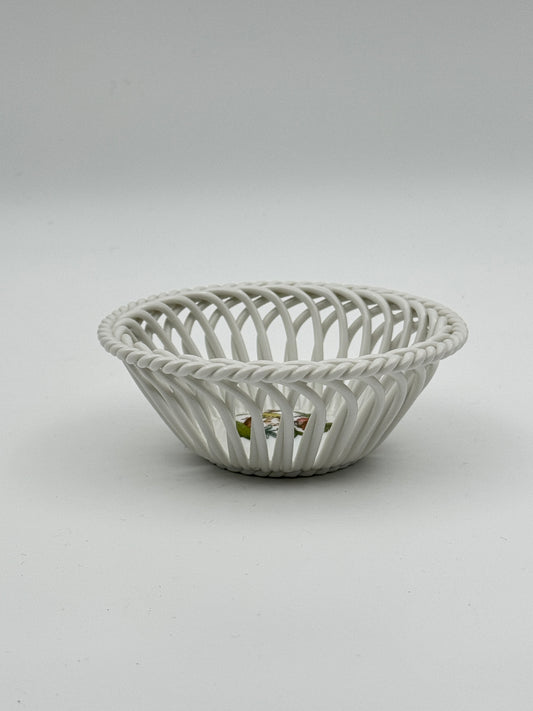 Herend Rothschild Porcelain Basket