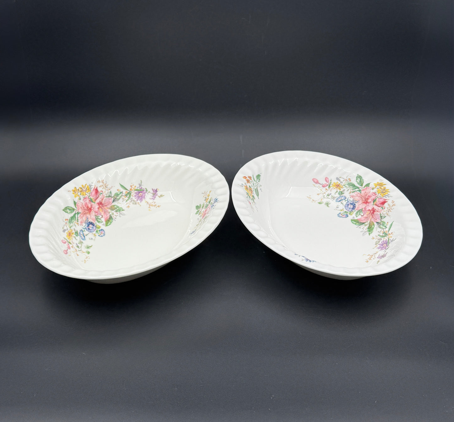Royal Doulton “Arcadia” Bone China – Service for 12 with Serving Bowls & Platter (75 Pieces)