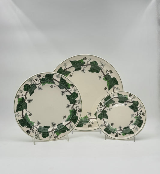 Wedgwood “Napoleon Ivy” Dinnerware Set – 16 Pieces, England