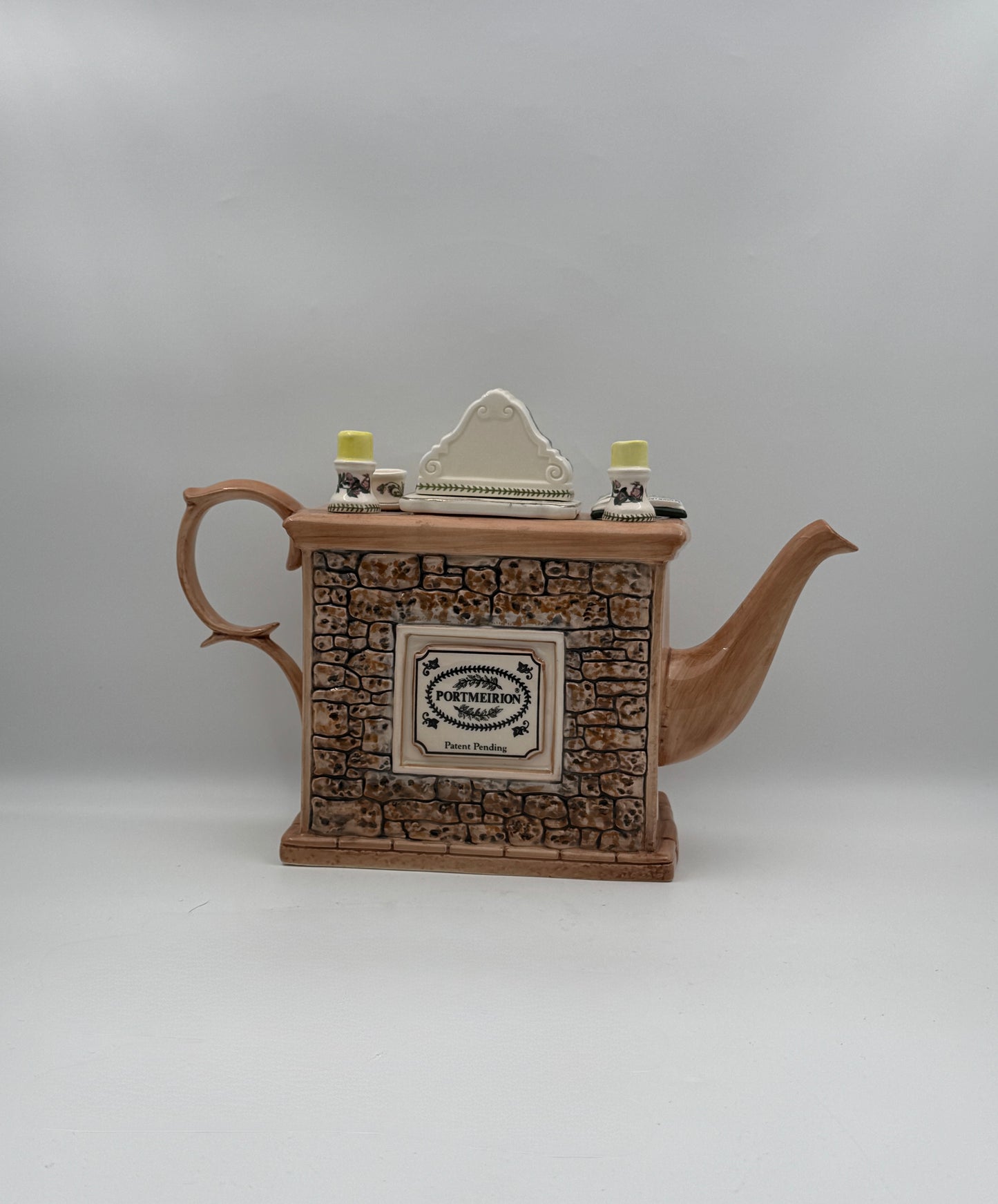 Portmeirion Fireplace Mantel Teapot by Paul Cardew