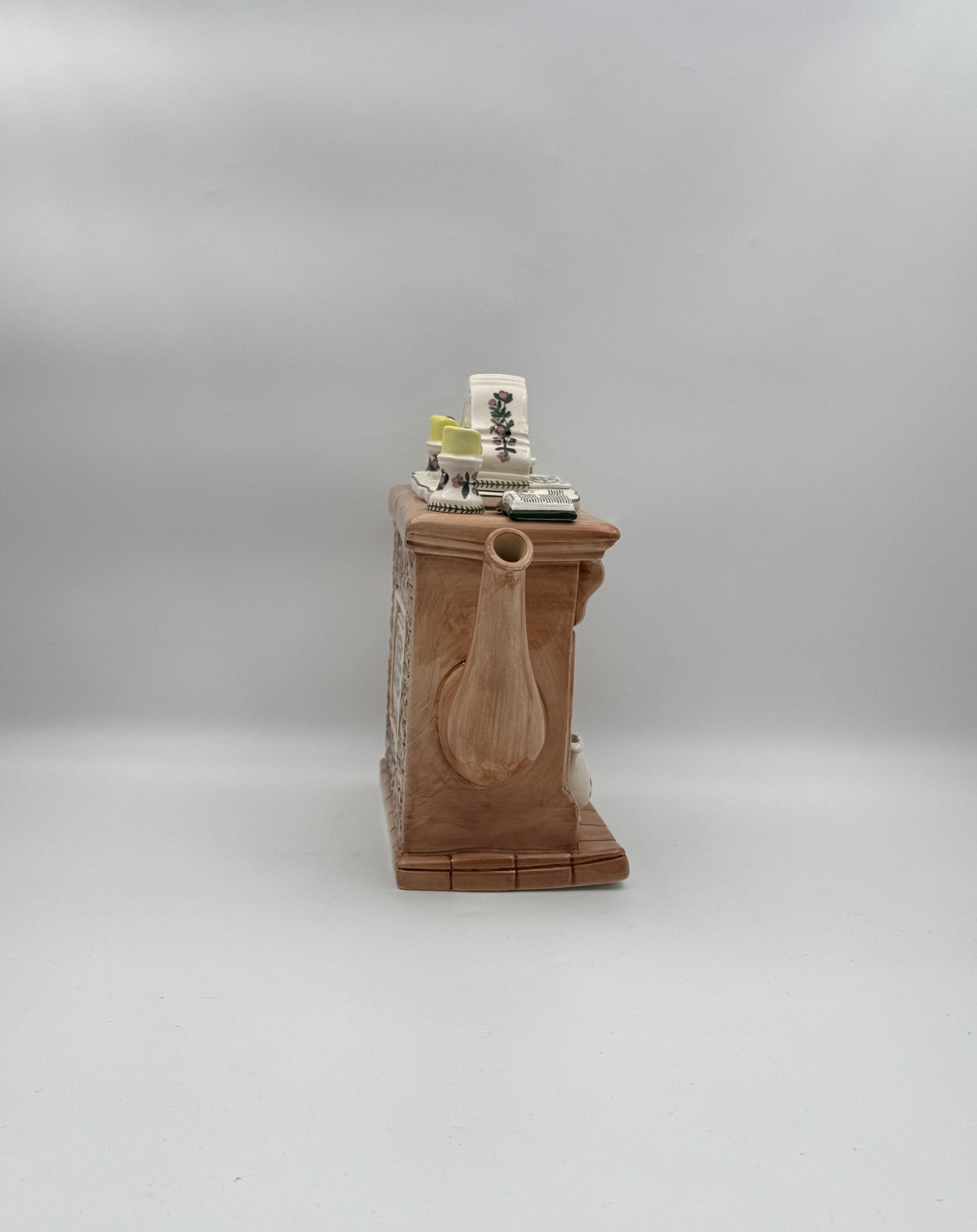 Portmeirion Fireplace Mantel Teapot by Paul Cardew