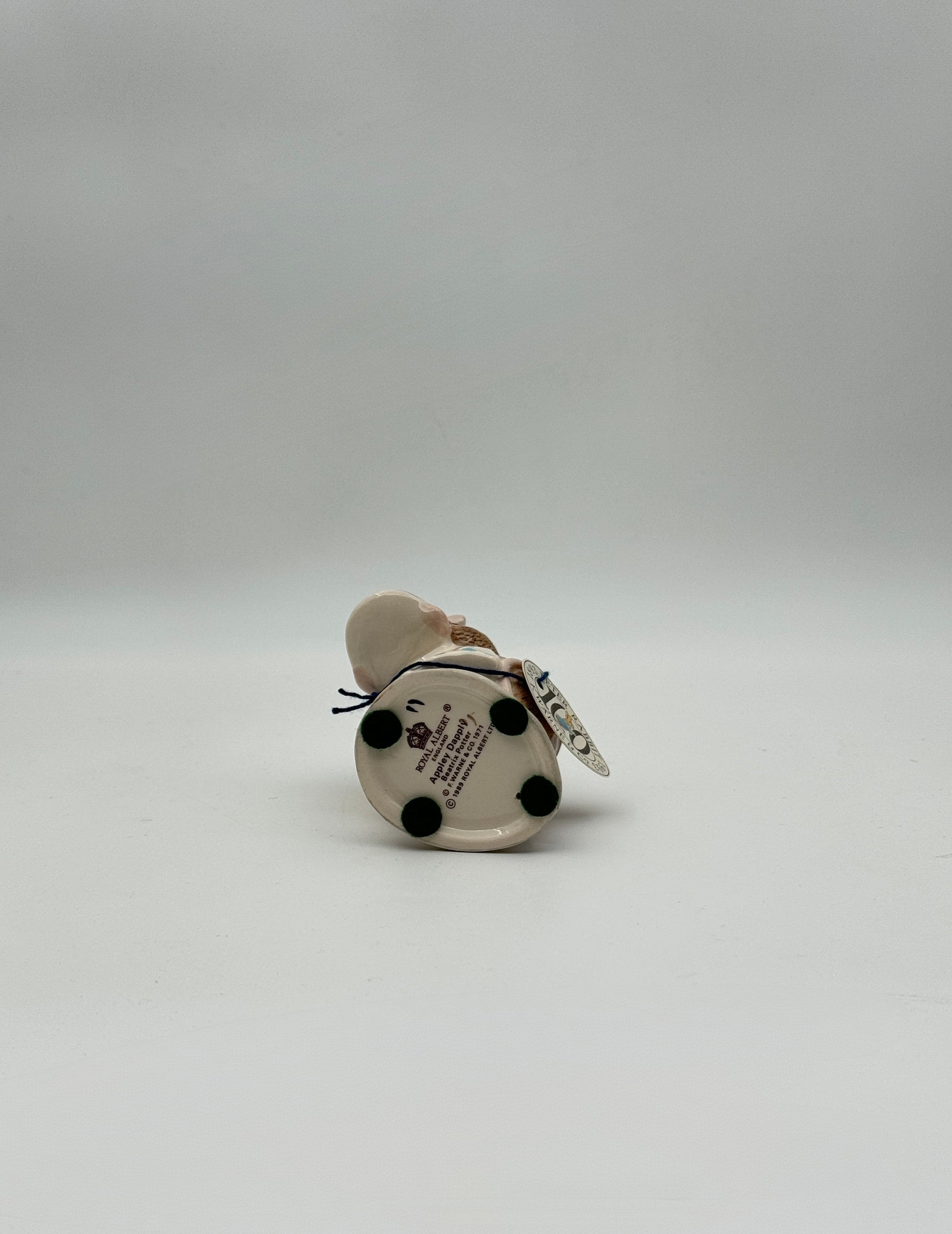 Beatrix Potter “Appley Dapply” Figurine – Royal Albert England