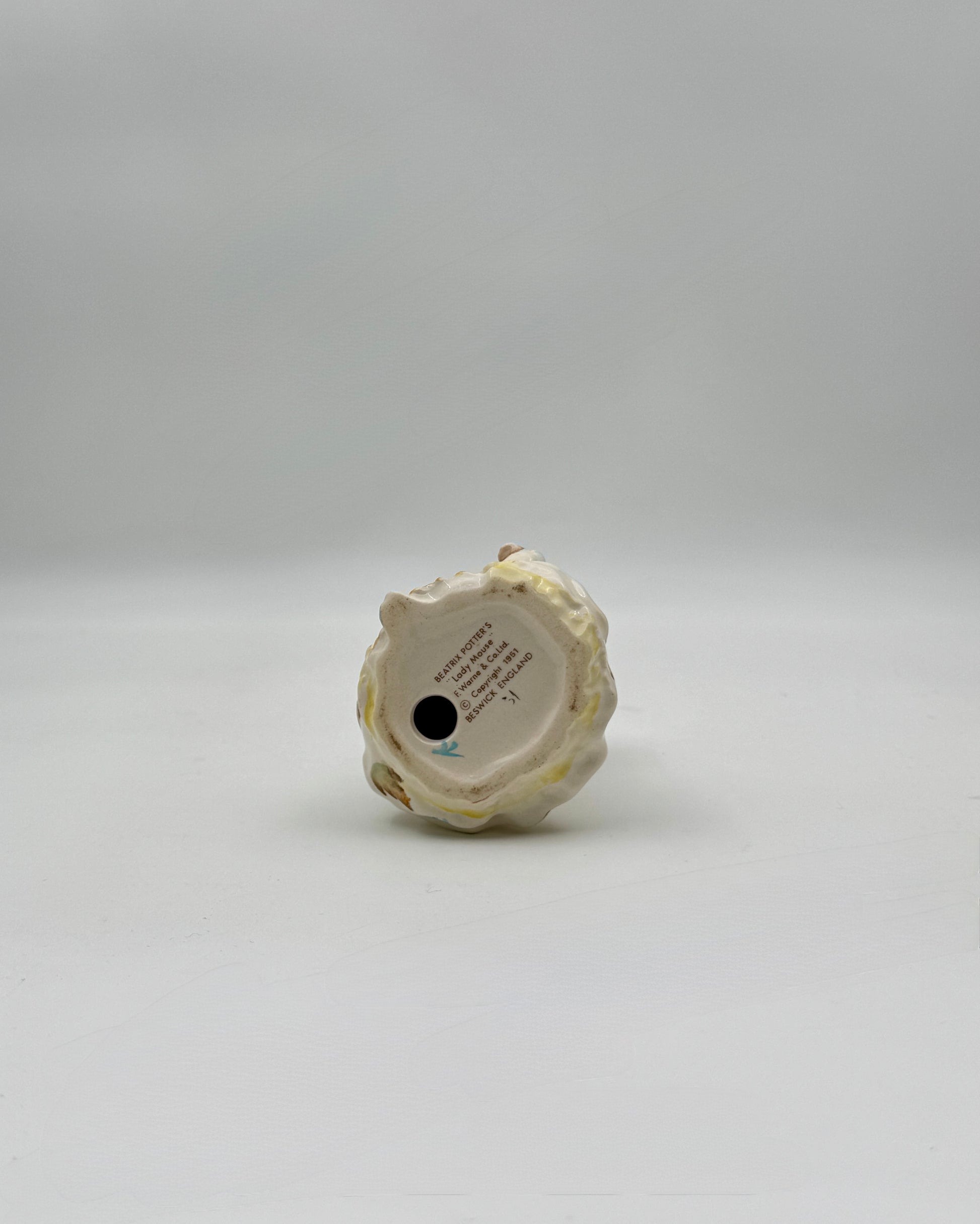 Beatrix Potter “Lady Mouse” Porcelain Figurine – Beswick England