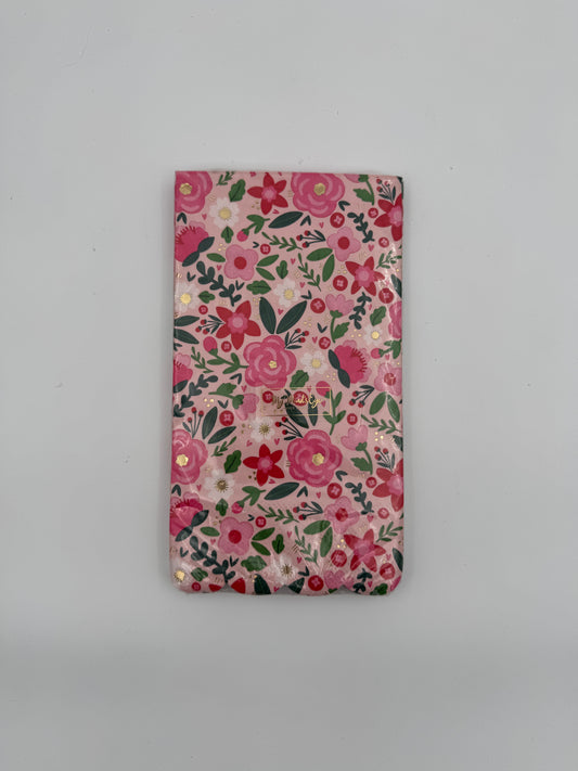 Floral Paper Napkins – Pink and Green Design (18.4 x 16.9 inches) – Pack of 20