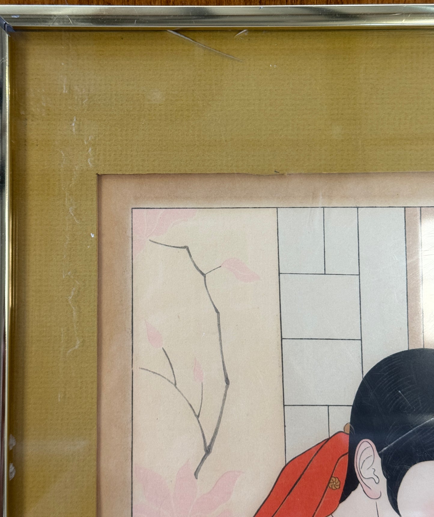 Paul Jacoulet (1902–1960) – "La Mariée, Seoul, Corée" – Signed Woodblock Print
